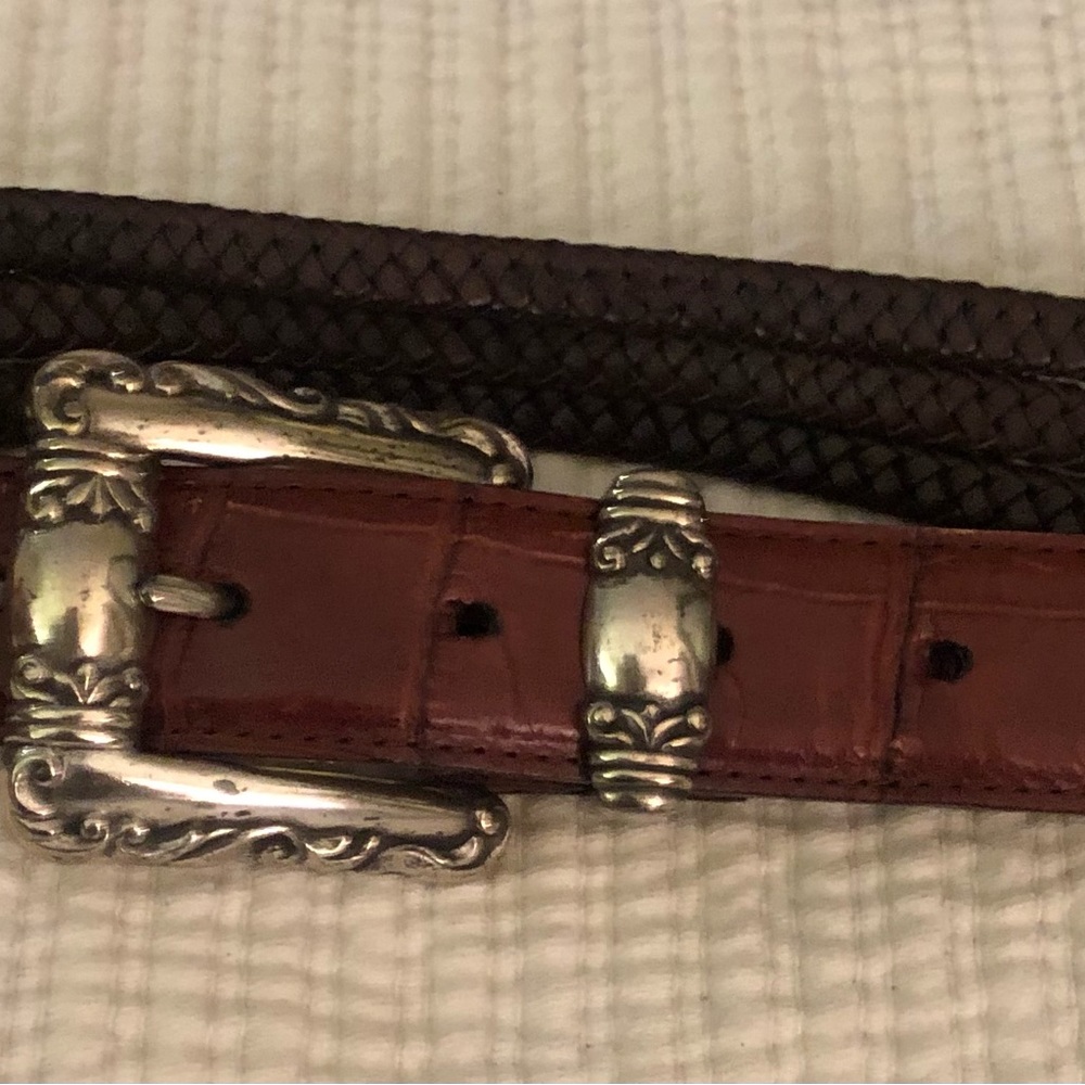 Brighton Brown Leather Belt